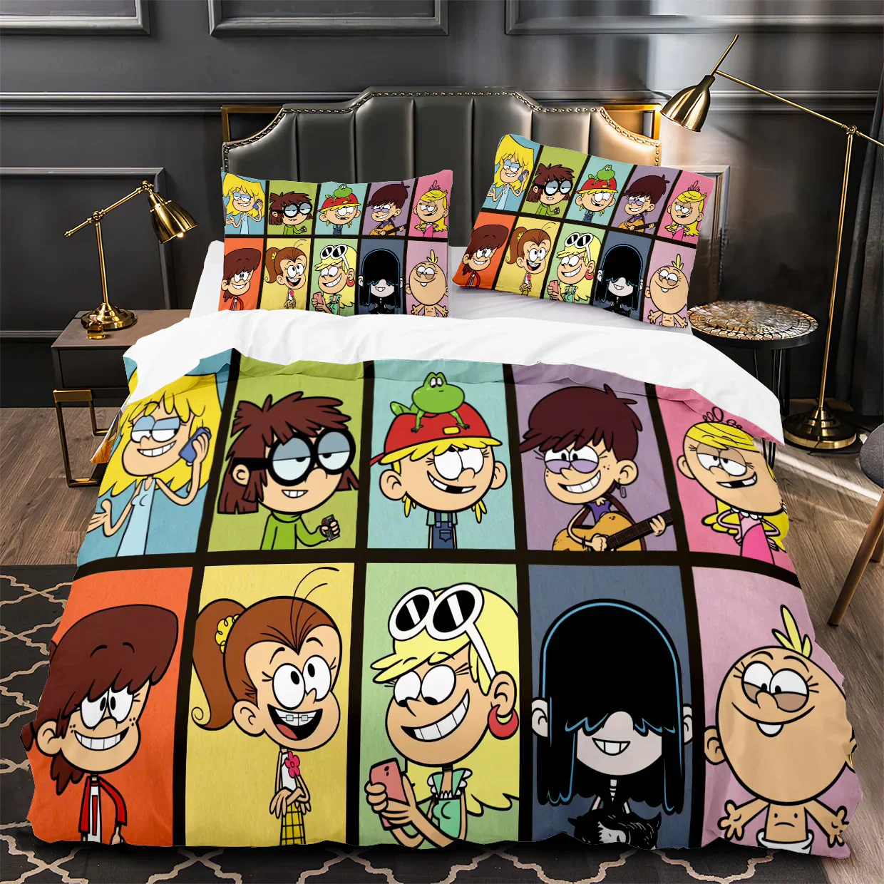 3D Printing House - Cartoon Loud House 3D Printed Duvet