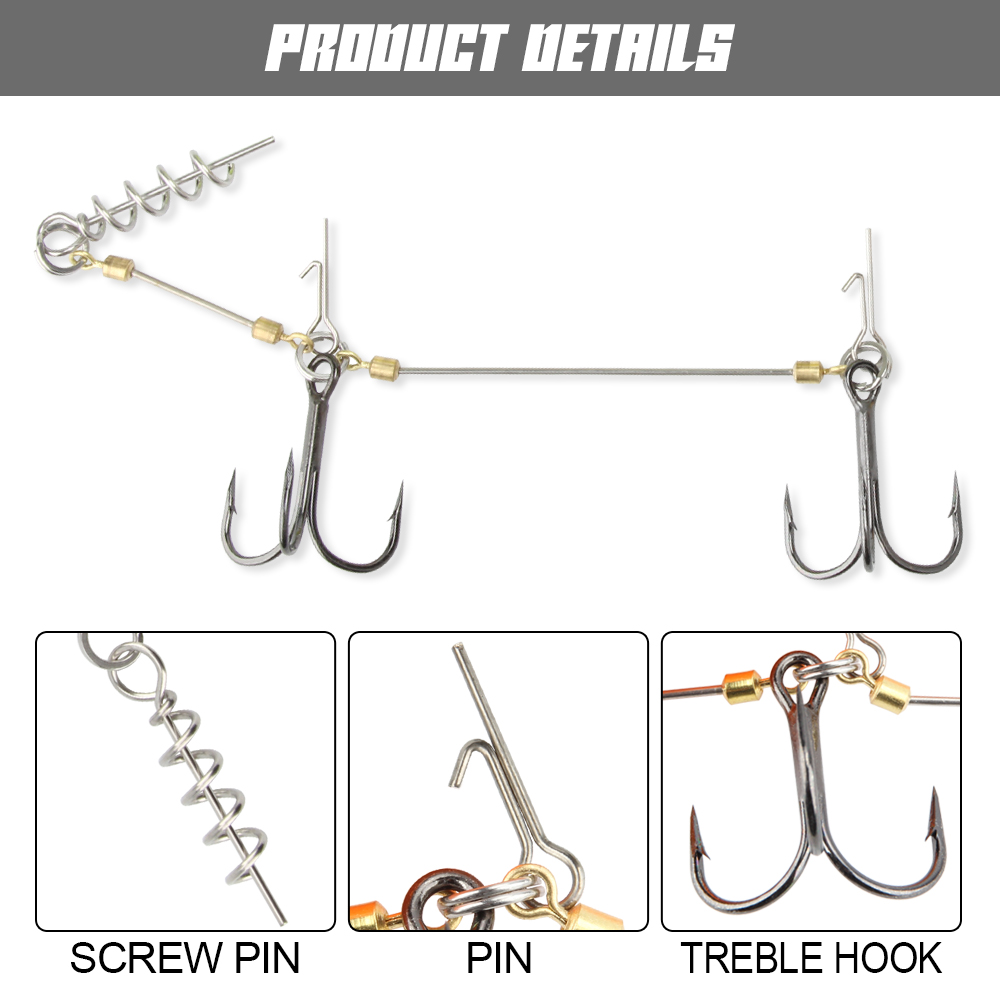 Spinpoler Pike Stinger Rig Hoo - đánh giá và giá 3D Printing Lure