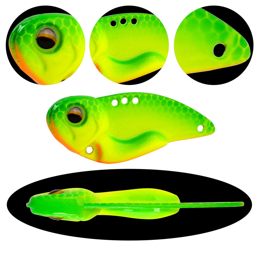 6pcs Metal VIB Fishing Lures 7 - đánh giá và giá 3D Printing Lure