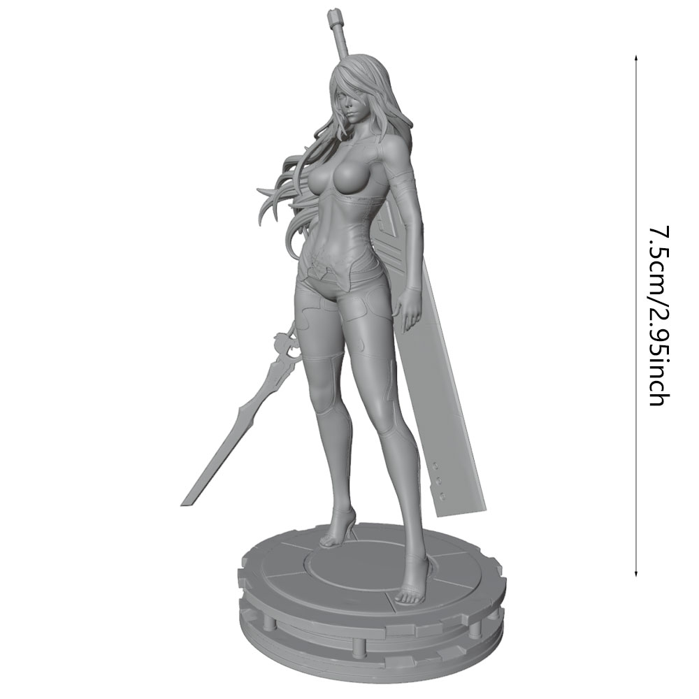 1/24 Desktop decoration, femal - đánh giá và giá 3D Printing Instructor
