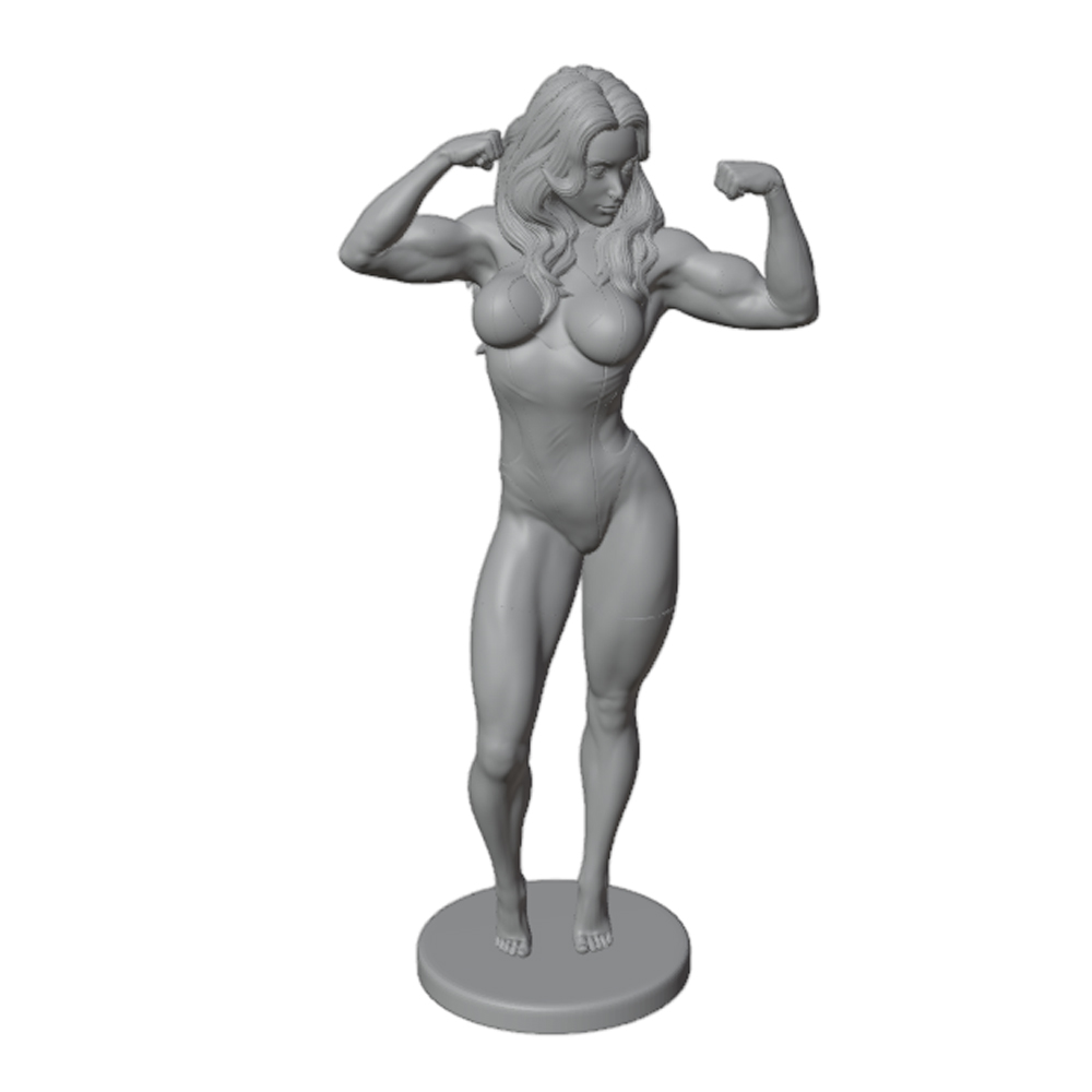 Sexy Fitness Woman, Long-Haire - đánh giá và giá 3D Printing Instructor