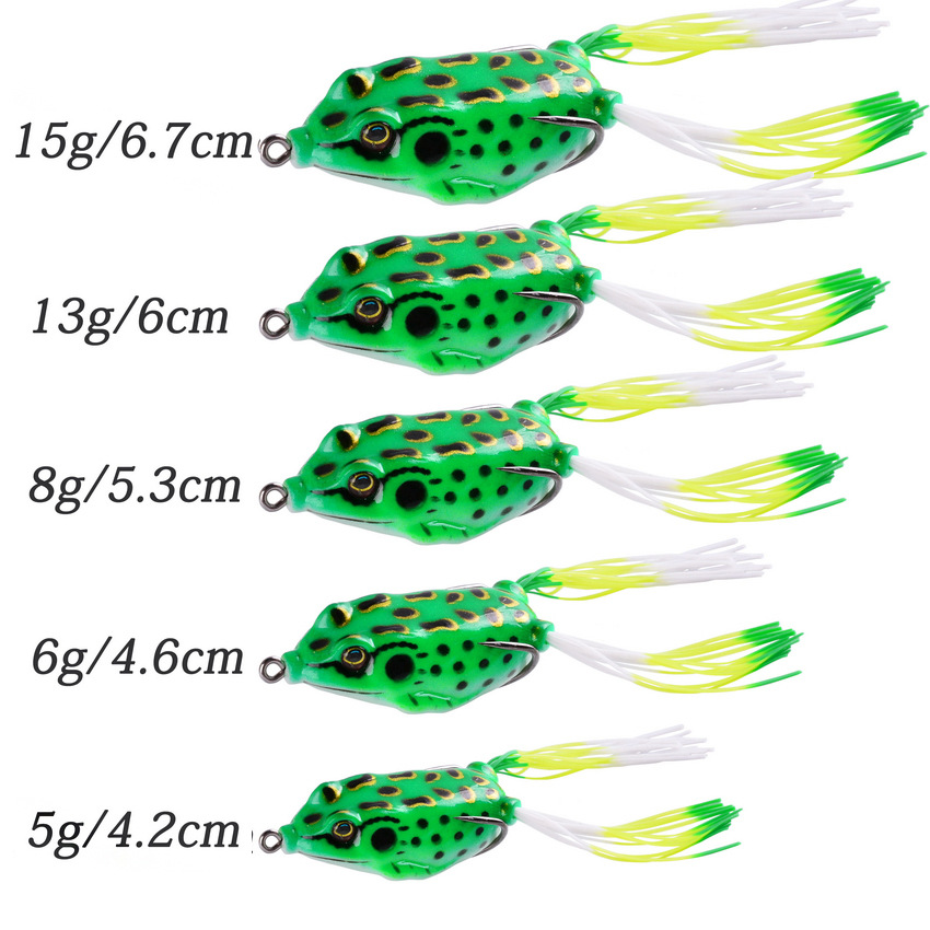1 Pcs 5G 8G 15G Frog Lure Soft - đánh giá và giá 3D Printing Lure