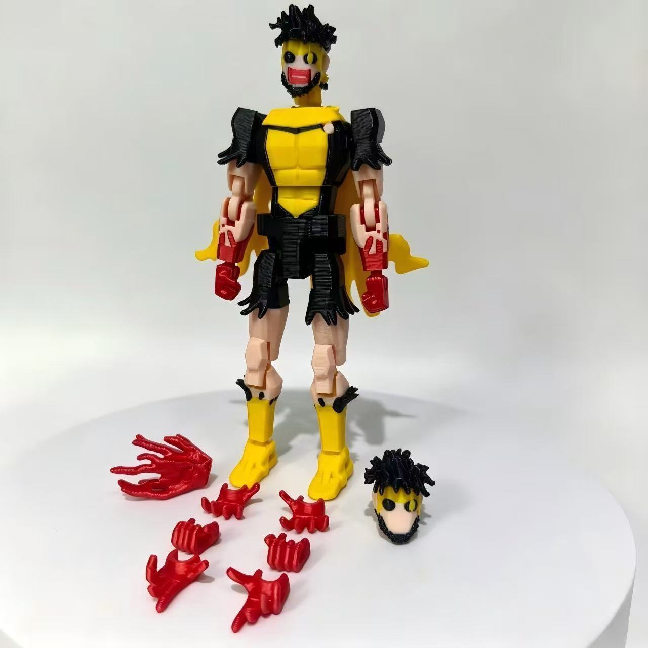 3D printed multi joint movable - đánh giá và giá 3D Printing Gundam