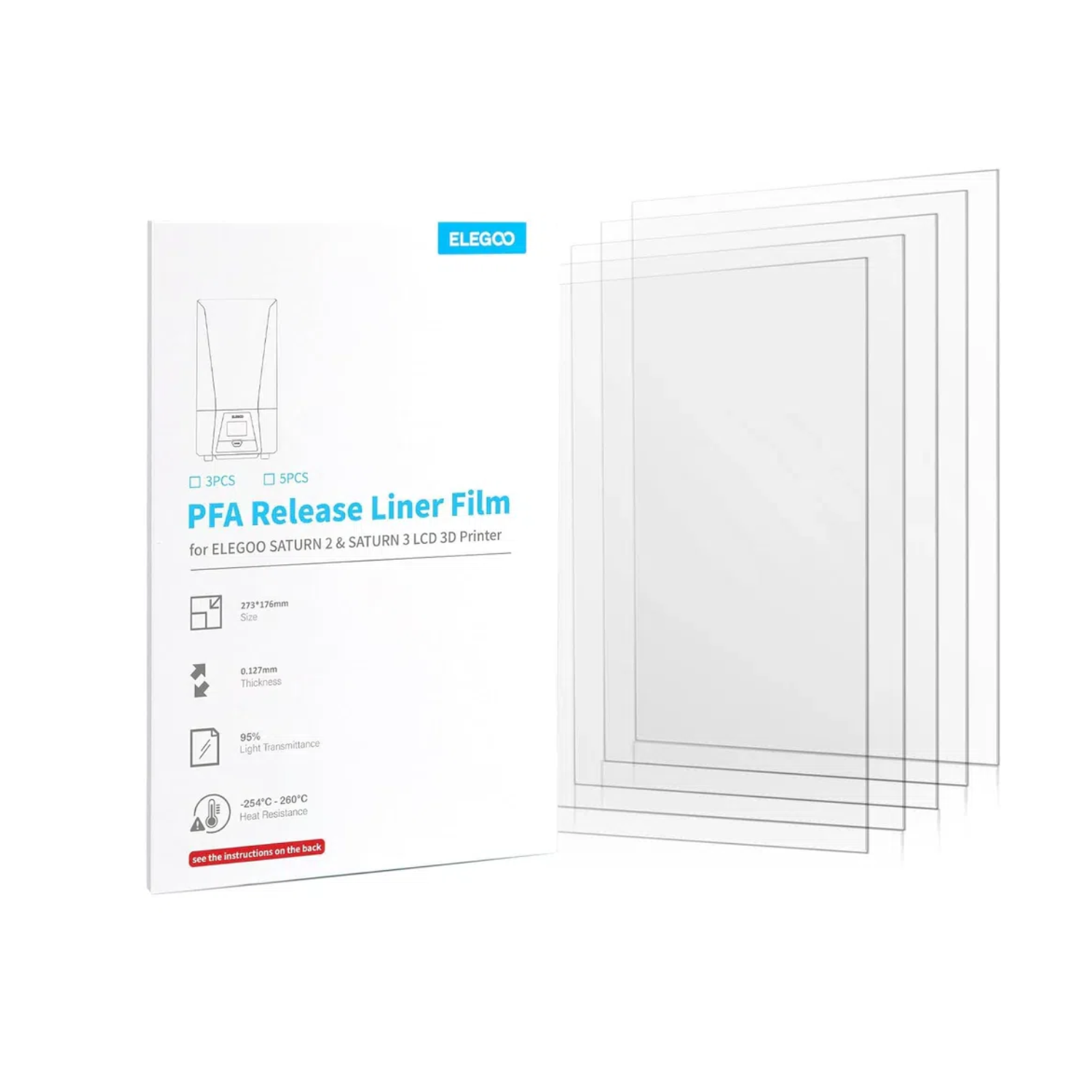 Film for ELEGOO PFA Release Li - đánh giá và giá 3D Printer Resin