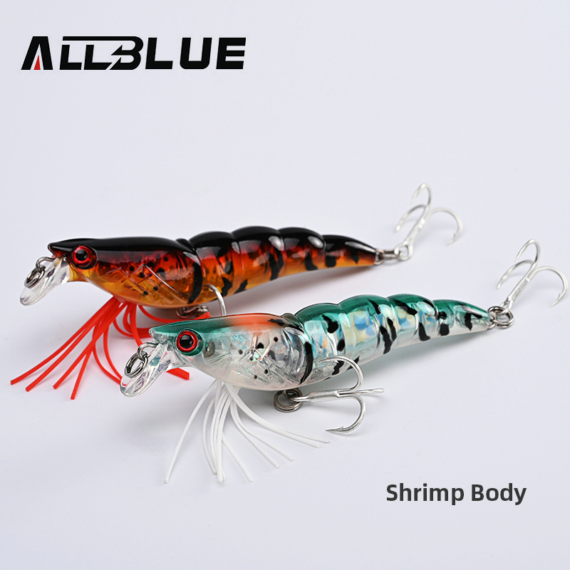 ALLBLUE 3D Flash Shrimp 70mm 7 - đánh giá và giá 3D Printing Lure