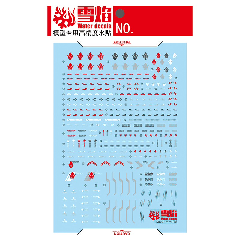 Model Decals Water Slide Decal - đánh giá và giá 3D Printing Gundam