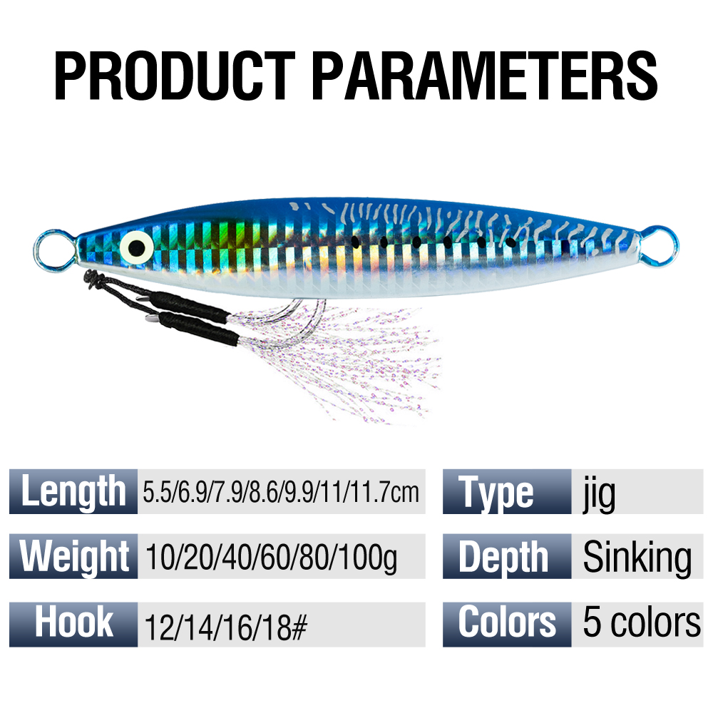 5Pcs Luminous Fishing Bait 10/ - đánh giá và giá 3D Printing Lure