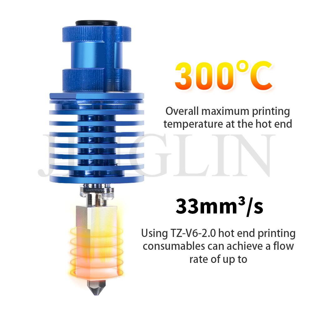 Upgrade TZ V6 2.0 Hotend Kit H - đánh giá và giá Ender 3 Upgrade Kit