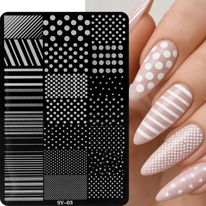 3D Cute Dotting Strip Lines Na - đánh giá và giá 3D Printing Templates Free