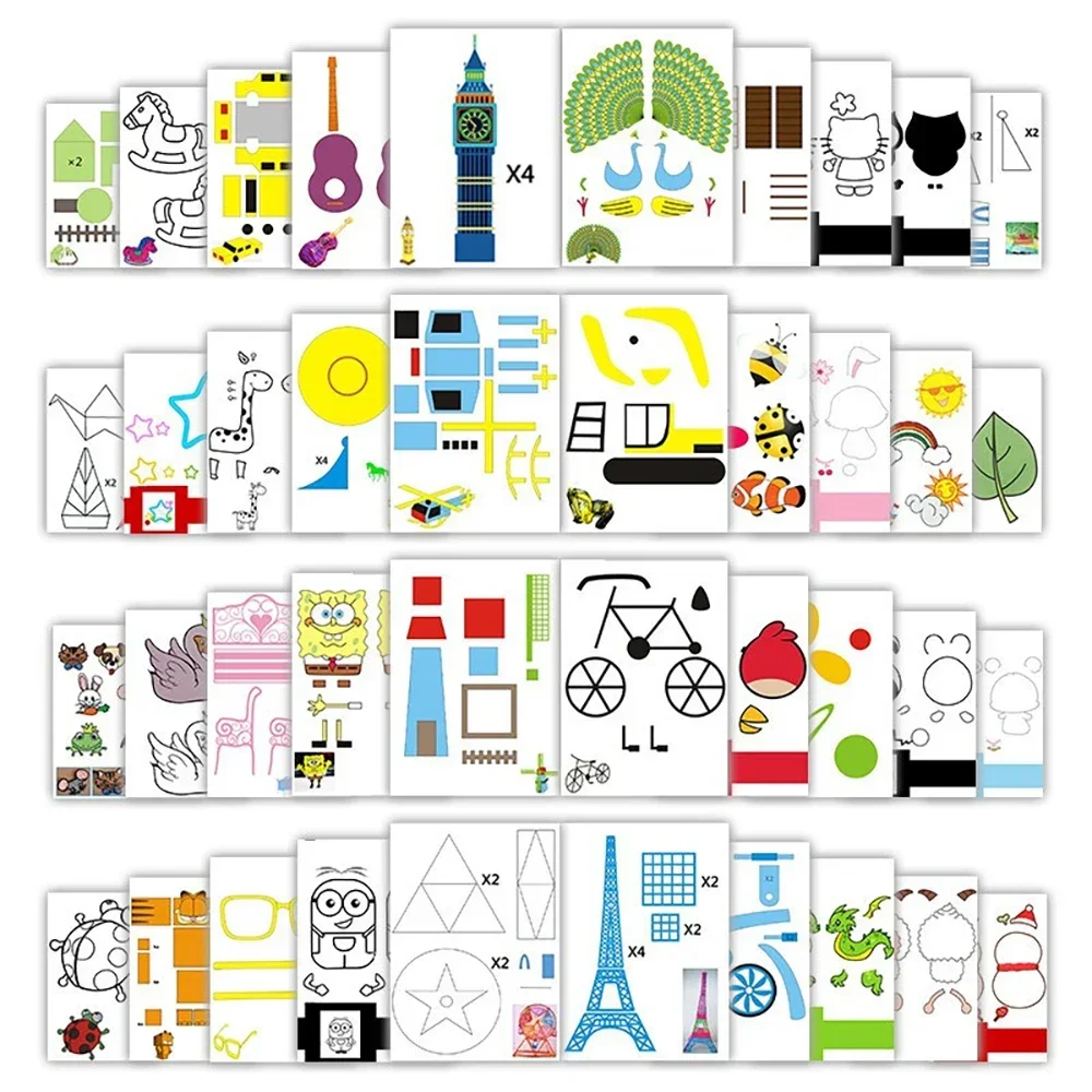 3D Pen Drawing Book with Graph - đánh giá và giá 3D Printing Templates Free