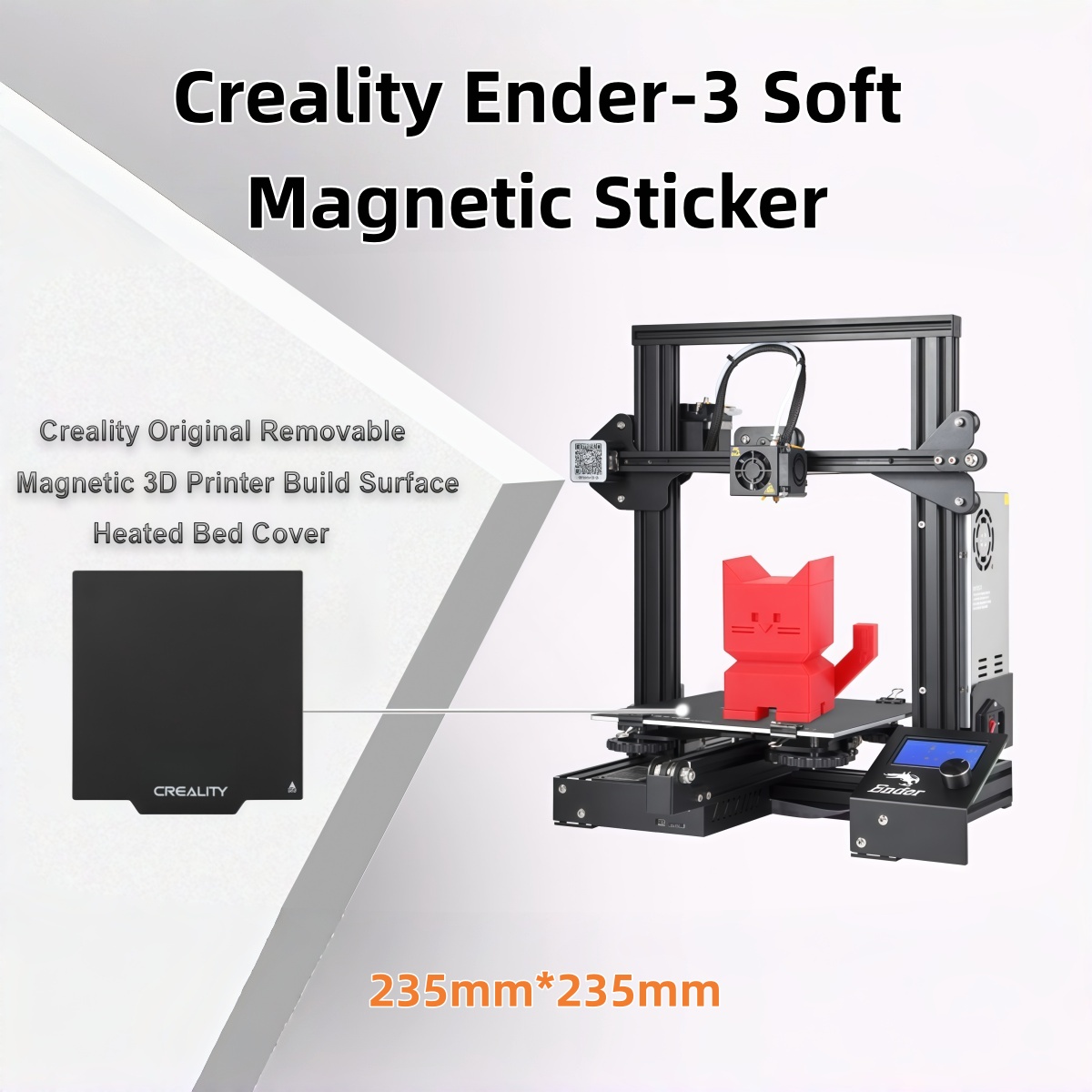 Creality Ender-3 Soft Magnetic - đánh giá và giá 3D Printing Ender