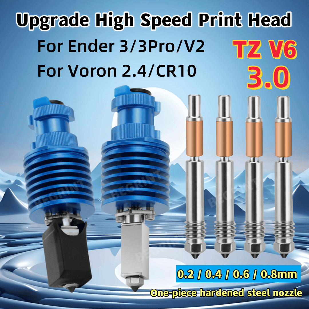Hotend Upgrade TZ V6 3.0 Hot e - đánh giá và giá Ender 3 Upgrade Kit