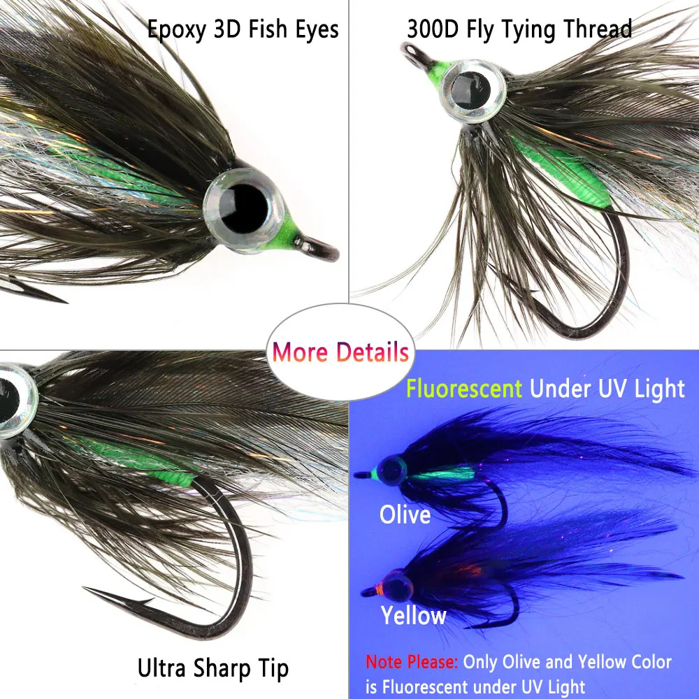 2/4pcs #1 Epoxy 3D Fish Eyes B - đánh giá và giá 3D Printing Lure