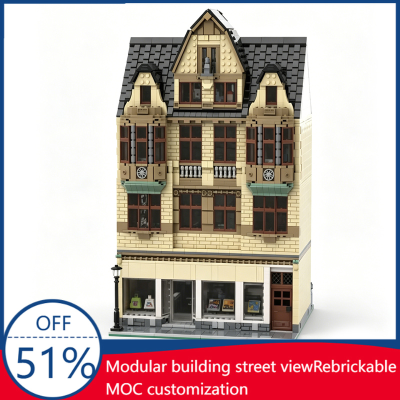 4418 Pcs Modular Town House Pr - đánh giá và giá 3D Printing House