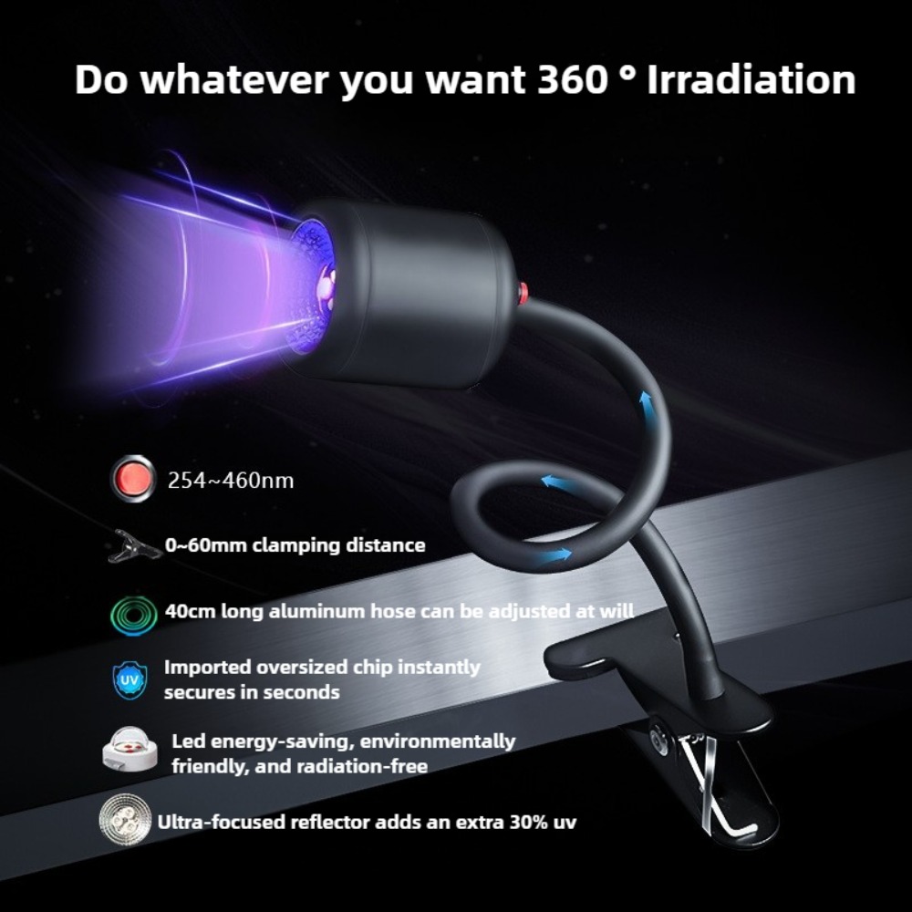 Handheld Clamp UV Curing Lamp  - đánh giá và giá 3D Printer Resin