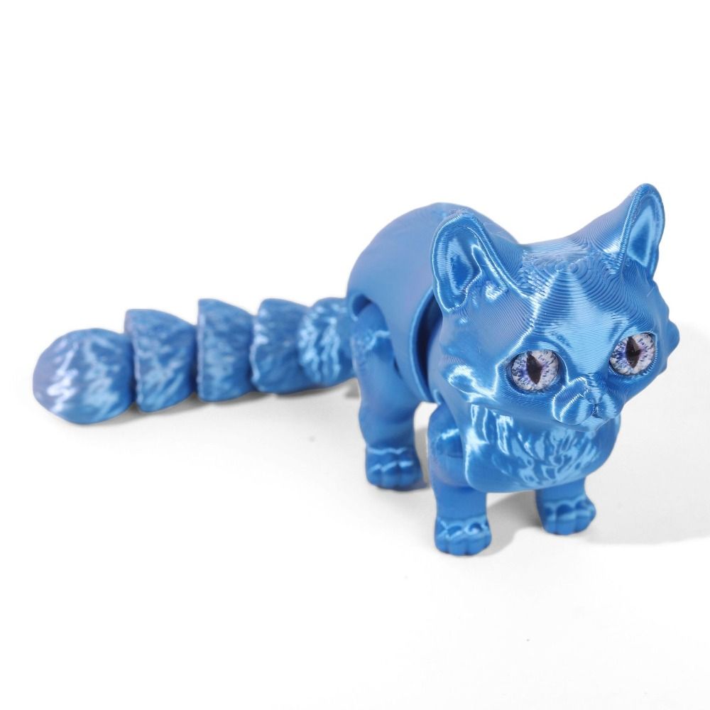 Big Eyes 3D Printed Cat Model  - đánh giá và giá 3D Printing Material
