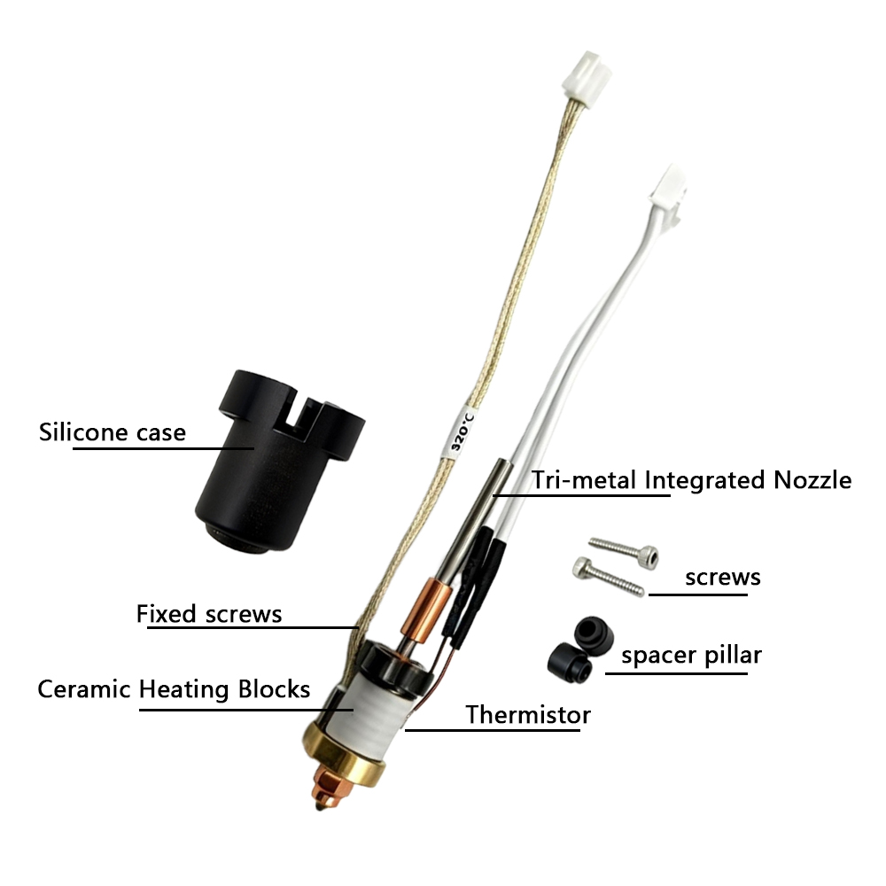 Ender 3 V3 Plus Hotend Assembl - đánh giá và giá Ender 3 Upgrade Kit